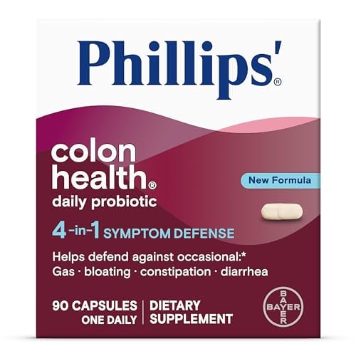 Phillips’ Colon Health Probiotic Capsules, 90 Count