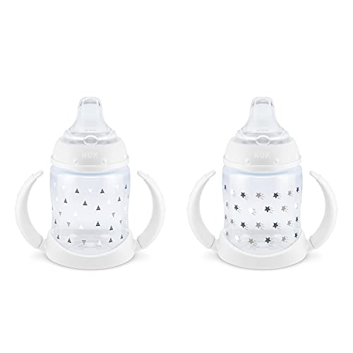 NUK Learner Cup, 6+ Months, 2-Pack, BPA Free Sippy