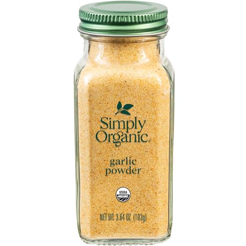 Organic Garlic Powder, 3.64 oz, Pure & Non-GMO