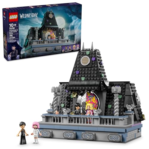 LEGO Wednesday & Enid Dorm Playset – 4 Minifigures, Ages 10+