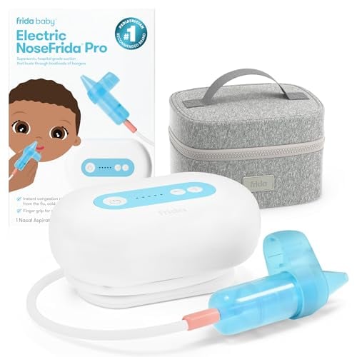 Frida Baby Electric NoseFrida Pro Nasal Aspirator, Hospital Grade