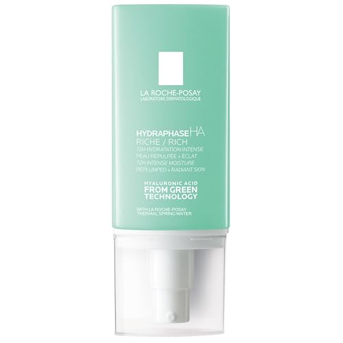 La Roche-Posay Hydraphase HA Rich Moisturizer, 72HR Hydration, 50ML