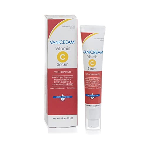 Vanicream Vitamin C Serum, 1.2 Fl Oz, Lightweight & Hydrating for Sensitive Skin