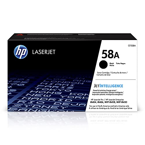 HP 58A Black Toner for LaserJet M406/M430/M404/M428 Series
