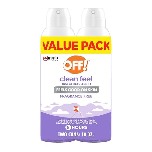 OFF! Picaridin Insect Repellent Aerosol, 2-Pack, 10 oz Total
