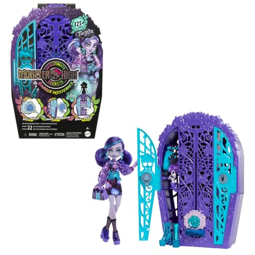Monster High Skulltimate Twyla Doll & Accessories Set, 19+ Surprises