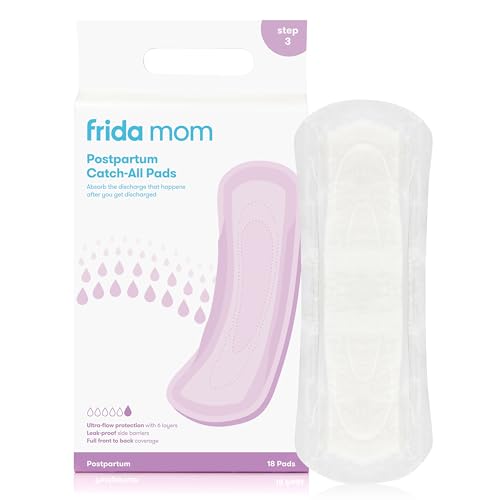 Frida Mom Postpartum Leak-Proof Maxi Pads, 6-Layer, 18ct