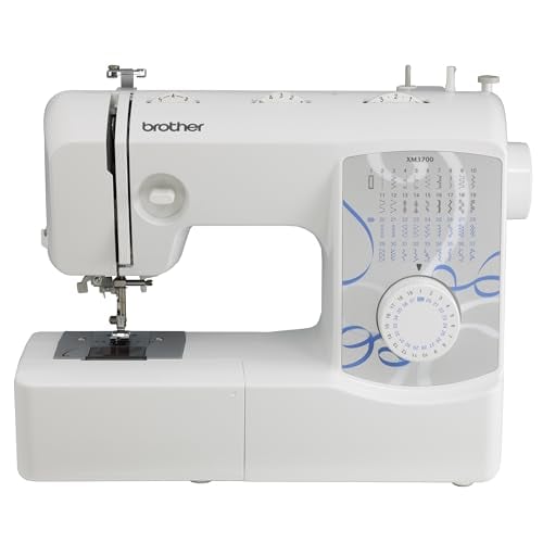 Brother XM3700 Sewing Machine, 37 Stitches, 5 Feet, White