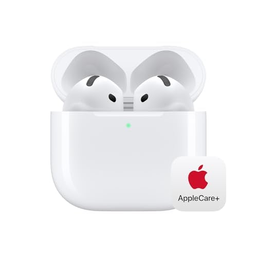 Apple AirPods 4: Wireless Earbuds with Noise Cancellation & USB-C Case