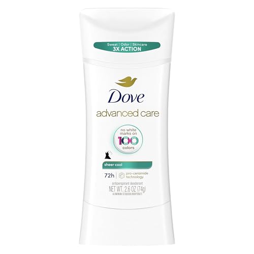 Dove Sheer Cool 72-Hour Antiperspirant Deodorant, 2.6 oz