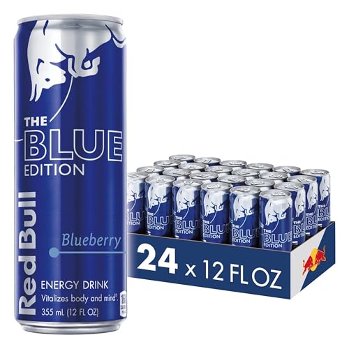 Red Bull Blue Edition Blueberry Energy Drink, 12oz, 24-Pack