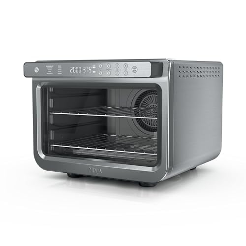 Ninja Air Fryer & Toaster Oven, Stainless Steel, 1800 Watts
