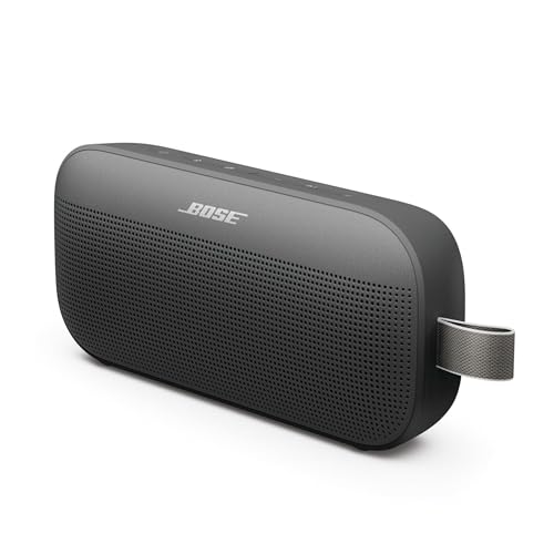 Bose SoundLink Flex 2nd Gen: Portable Waterproof Bluetooth Speaker, Black