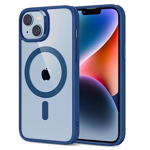 ESR iPhone 14/13 MagSafe Case, Shockproof, Clear Blue
