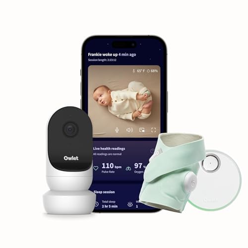 Owlet Dream Duo: Baby Monitor with Dream Sock & Cam