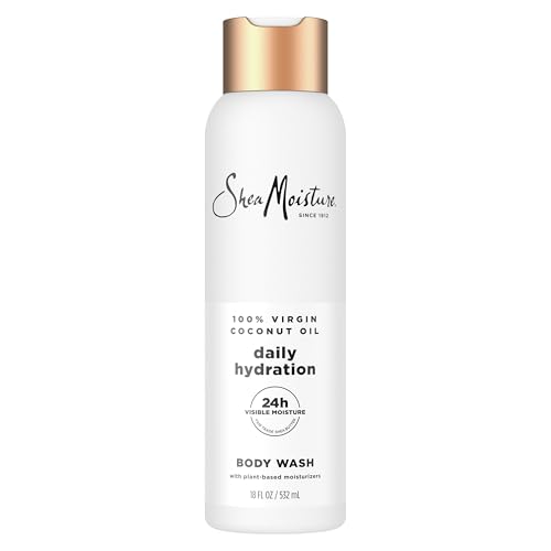 SheaMoisture Coconut Oil Body Wash – Hydrates & Nourishes 18 oz