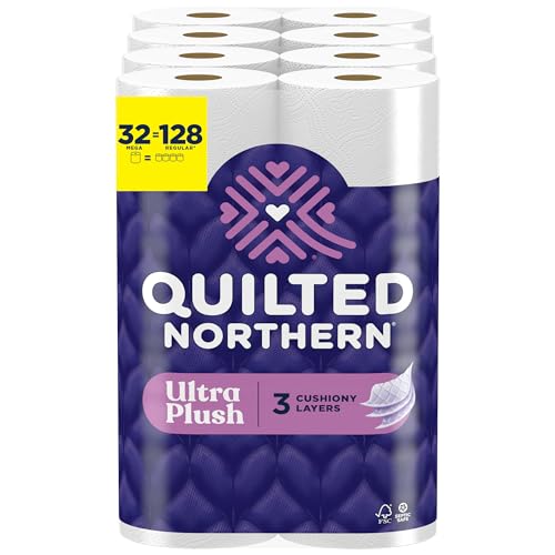 Quilted Northern Ultra Plush Toilet Paper, 32 Mega Rolls