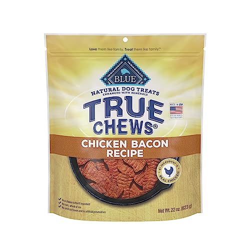 Blue Buffalo Chicken Bacon Dog Treats, USA-Made, Natural Ingredients, 22oz