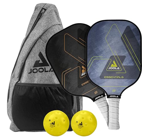 JOOLA Pickleball Set: 2 Paddles, Balls, Sling Bag