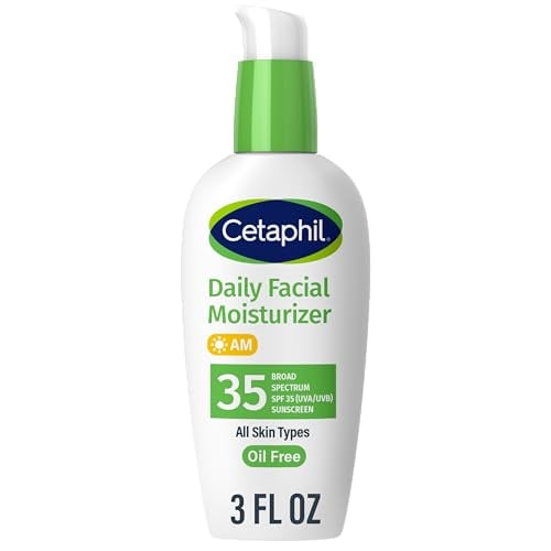 Cetaphil Oil-Free Moisturizer with SPF 35, Fragrance-Free