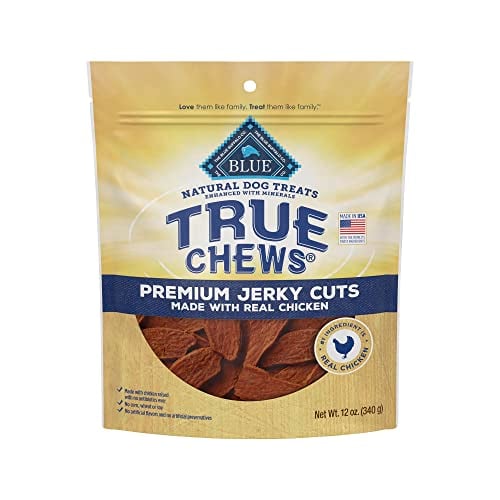 Blue Buffalo Chicken Jerky Dog Treats, 12oz Bag