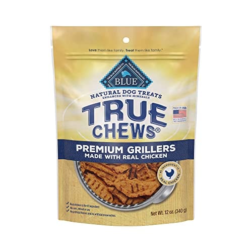 Blue Buffalo Chicken Dog Treats, 12-oz Bag, USA Made