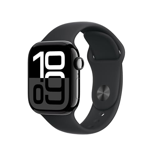 Apple Watch Series 10 GPS + Cellular 42mm – Jet Black