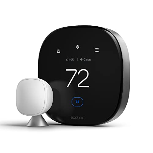 ecobee Smart Thermostat with Sensor & Air Quality Monitor