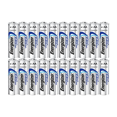 Energizer Ultimate Lithium AA Batteries – 20 Pack
