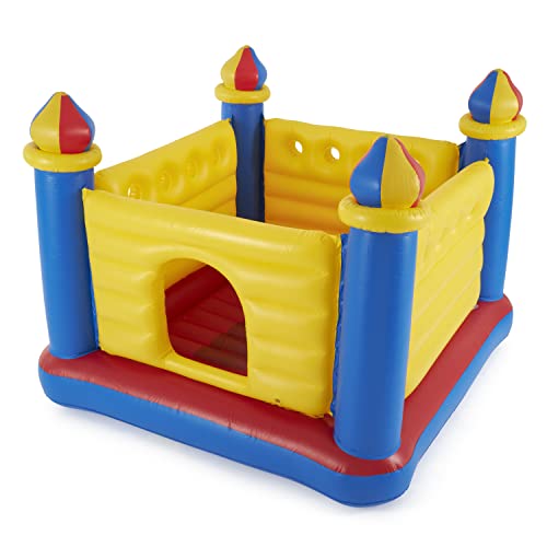 Intex Colorful Jump-O-Lene Castle Bounce House for Kids