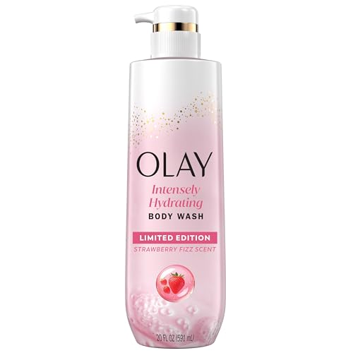 Olay Hydrating Body Wash, Strawberry Scent, 20 fl oz