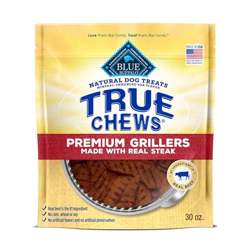 Blue Buffalo True Chews Steak Dog Treats, 30-oz. Bag