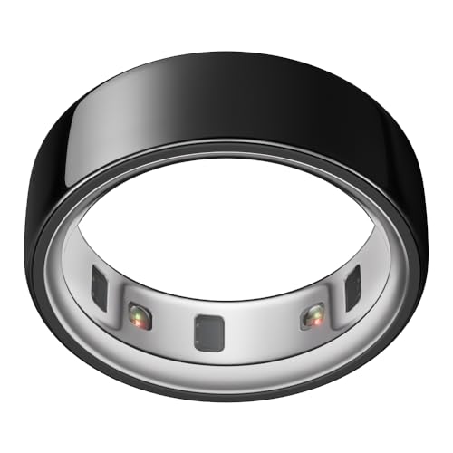Oura Ring 4 – Black, Size 10 – Sleep & Fitness Tracker