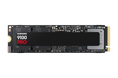 Samsung 2TB SSD 9100 PRO, PCIe 5.0×4, 14,800MB/s