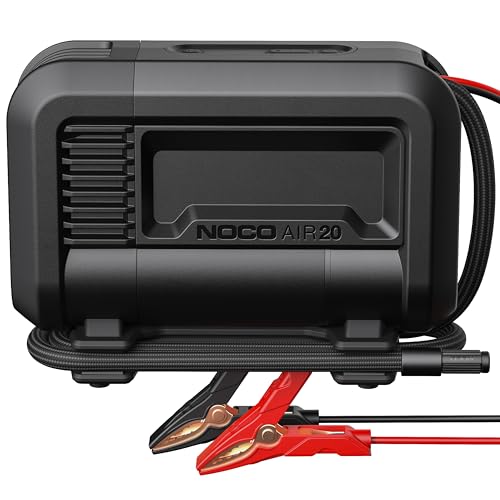 NOCO AIR20: 20A Tire Inflator, 12V Portable Compressor, 100 PSI