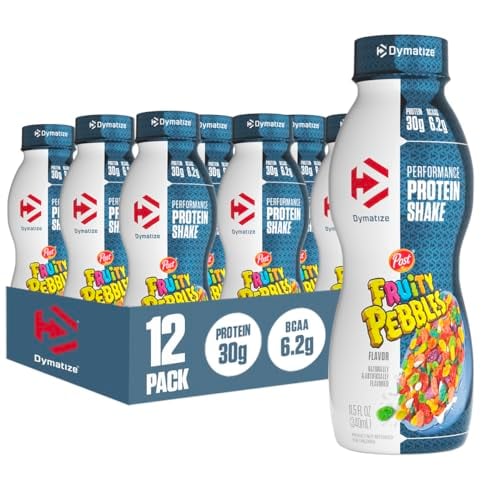 Dymatize Fruity Pebbles Protein Shake, 30g Protein, 12 Pack