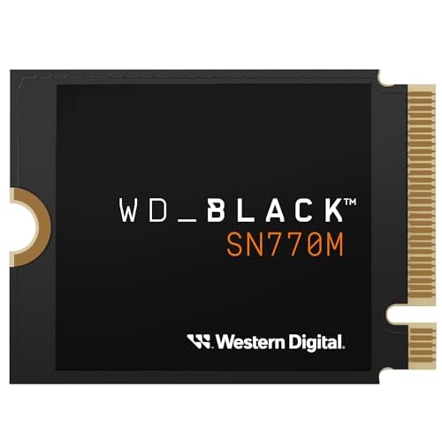 WD_BLACK 2TB SN770M NVMe SSD for Gaming, 5150MB/s