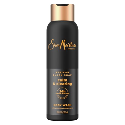 SheaMoisture African Black Soap Body Wash, 18 Oz