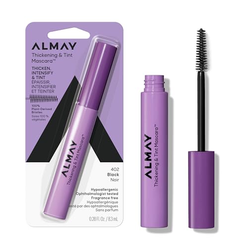 Almay Thickening & Tint Mascara, 402 Black, 0.28 fl oz