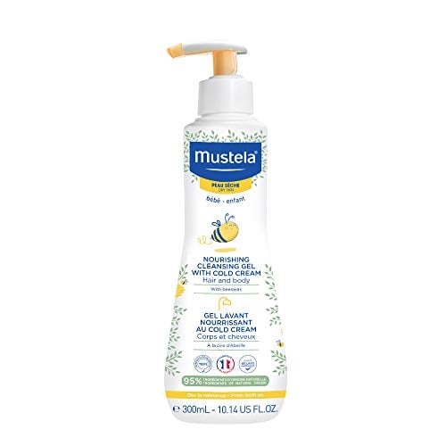 Mustela Baby Cleansing Gel – Avocado & Beeswax, 10.14 fl. oz.