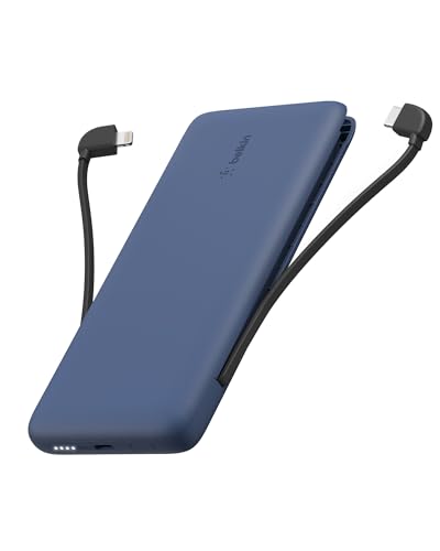 Belkin 10000 mAh Power Bank with Lightning & USB-C – Blue