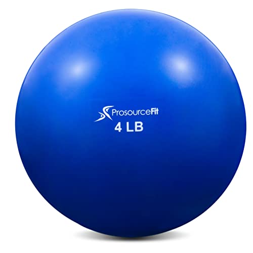ProsourceFit Weighted Toning Balls for Yoga & Therapy, 2-8 lb
