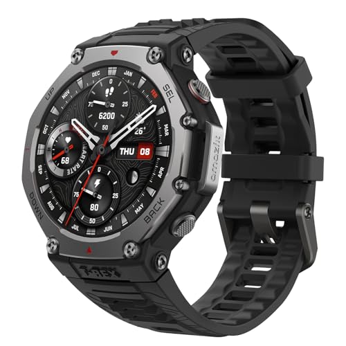 Amazfit T-Rex 3 Smartwatch, AMOLED, GPS, 27-Day Battery