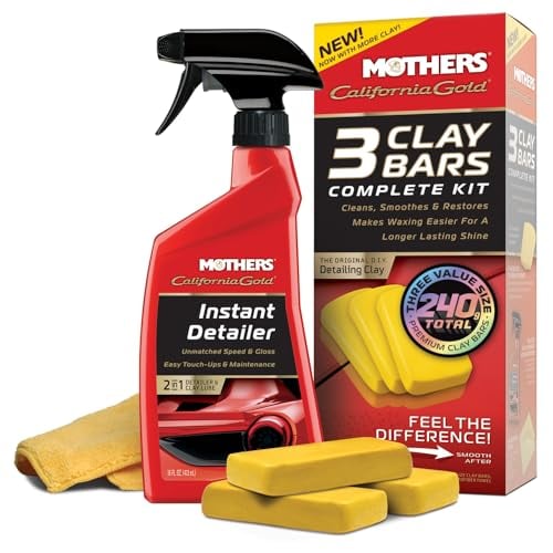 Mothers California Gold Clay Bar Kit