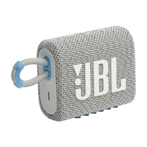 JBL Go 3 Eco – Portable Waterproof Bluetooth Speaker, 5-Hour Playtime