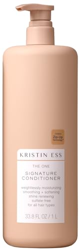 Kristin Ess Signature Conditioner – Moisturizes, Smooths, Sulfate-Free, 33.8 oz.