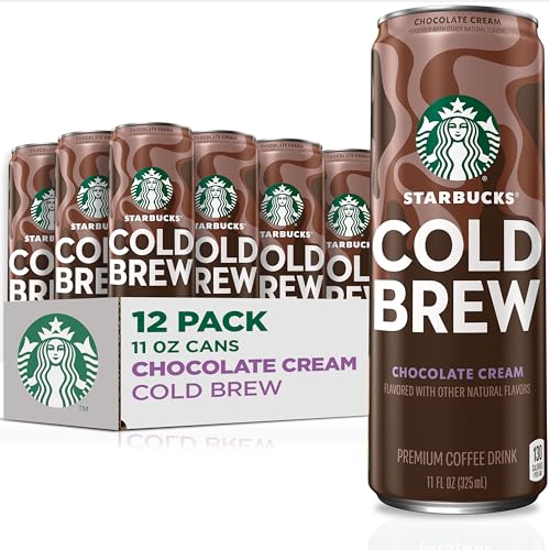 Starbucks Chocolate Cream Cold Brew, 11 fl oz, 12 Pack