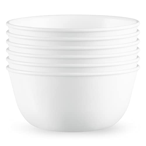 Corelle 28-oz Chip-Resistant Bowls Set of 6, Winter Frost