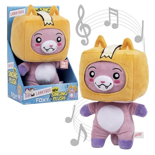 LankyBox Foxy Singing Plush, Official Collectible Toy