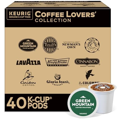 Keurig Coffee Variety Pack, Single Serve K-Cup Pods, 40ct